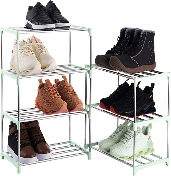 Shoe rack without cover